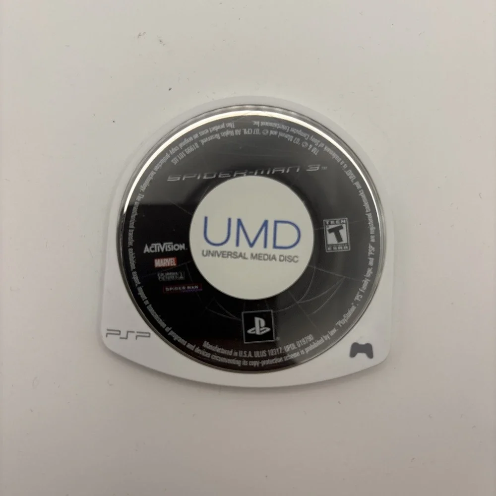Spider-Man 3 Sony PSP UMD Video Game Marvel Activision ULUS-10317 Disc Only